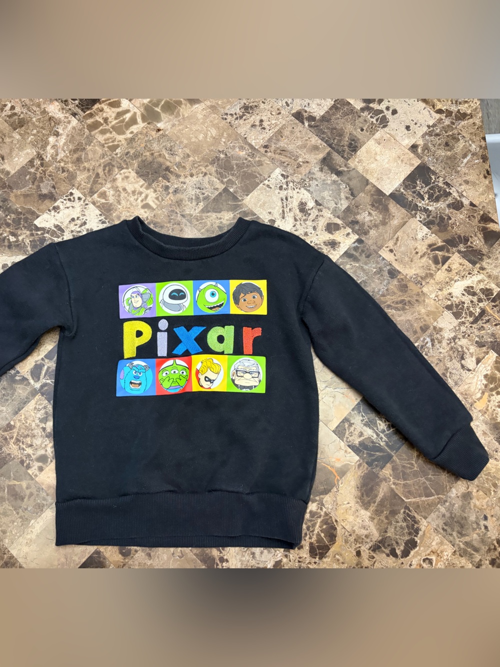 Pixar Disney sweater unisex kids 5 years